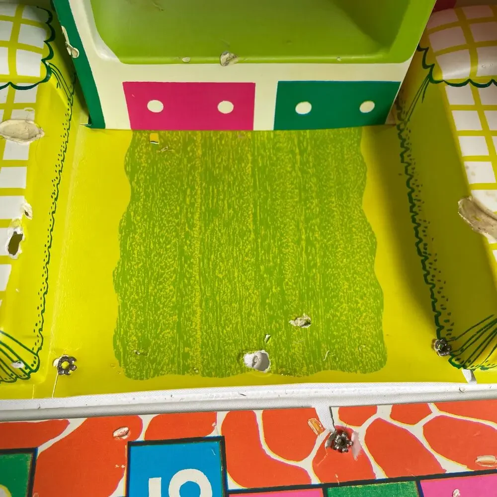 Tutti & Todd Doll Play House Vintage 1960's Carrying Case Barbie Little Sis READ